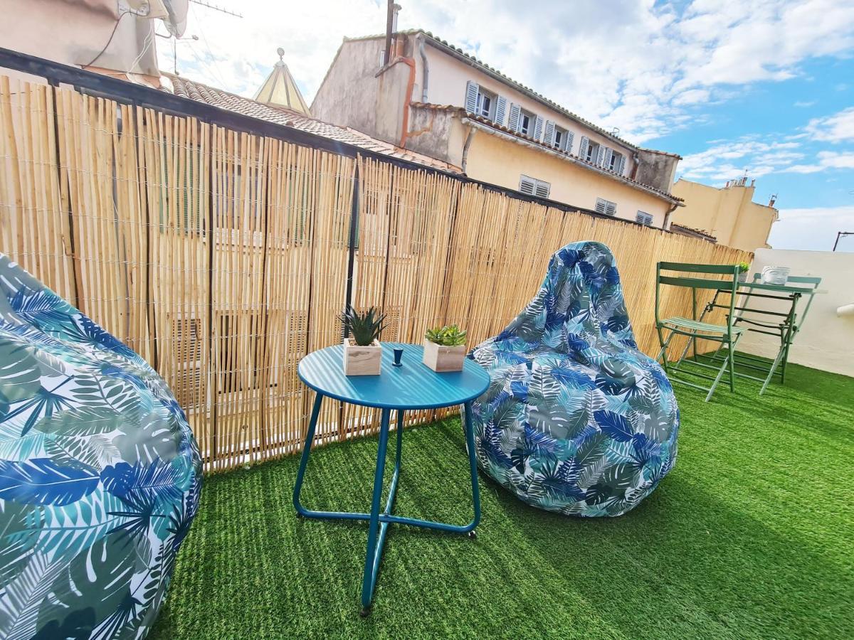 GregBnb-com - Centre Ancien - Studio Roof-Top - CLIMATISÉ - 5eme étage Toulon Extérieur photo